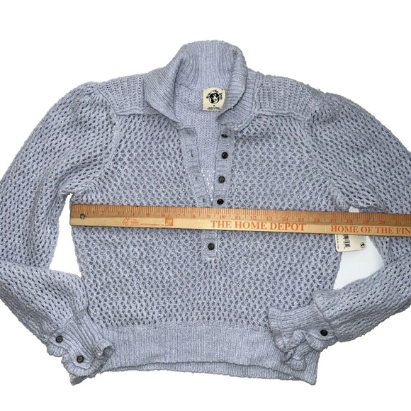 Free People Peri Ice Care Snowdrift Pullover Sweater - Picture 5 of 10